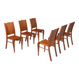 Set of 6 of "Placide of Wood" Chairs by Philippe Starck for Driade, 1989
