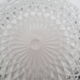 Ceiling lamp or wall lamp in cut glass and metal