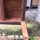 Table basse table de ferme bois brut