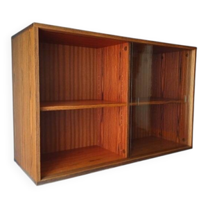 vitrine murale en placage - 1960