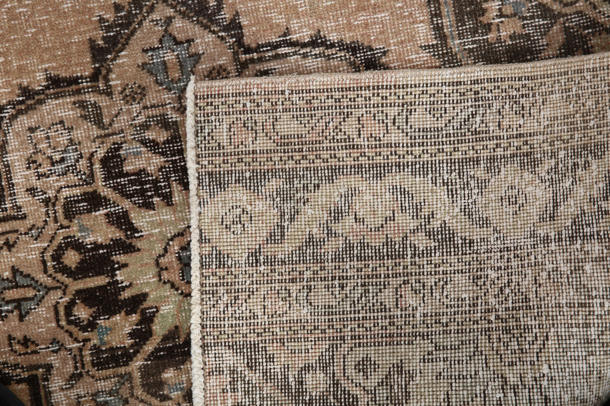 Oriental antique wool vintage rug 232x144cm