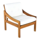 Fauteuil en pin 'Gassel' | 2 pièces en stock