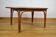 Table de Repas Vintage Ovale en Bambou et Rotin 1980