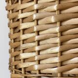 Porte parapluie en rotin vintage