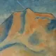 Route of the St Victoire Mountain, oil on canvas