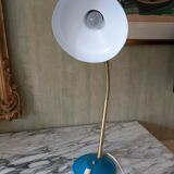 Vintage blue desk lamp