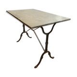 Marble tray bistro table
