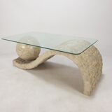 Magnussen Ponte Mactan Stone Coffee Table, 1980s