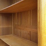 Ice oak art deco cabinet