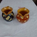 2 milk pots, pitchers pottery of Savoy