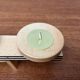 Mid-century wooden candlestick, 1960s
