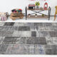 Turkish vintage oushak patchwork rug