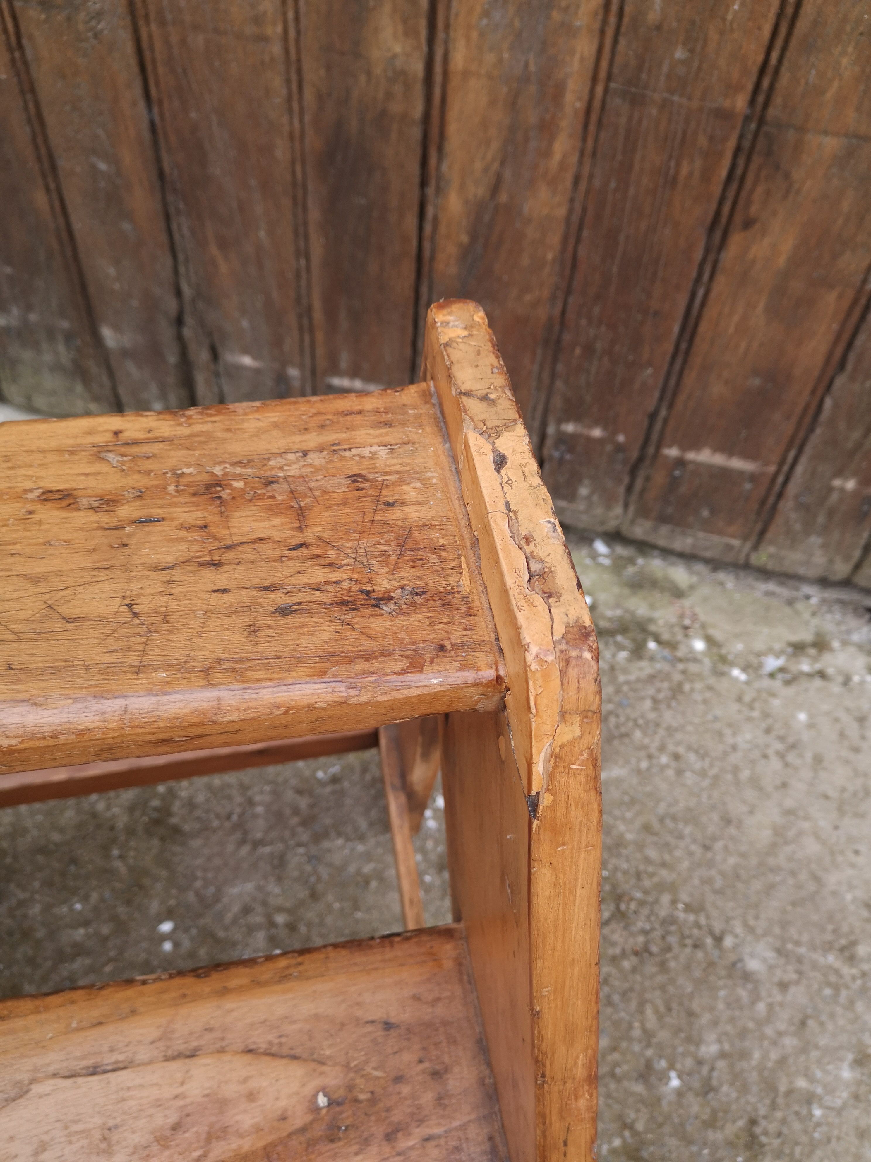 Library ladder said giraffe