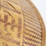 Vintage Chinese hat, bohemian wall decoration