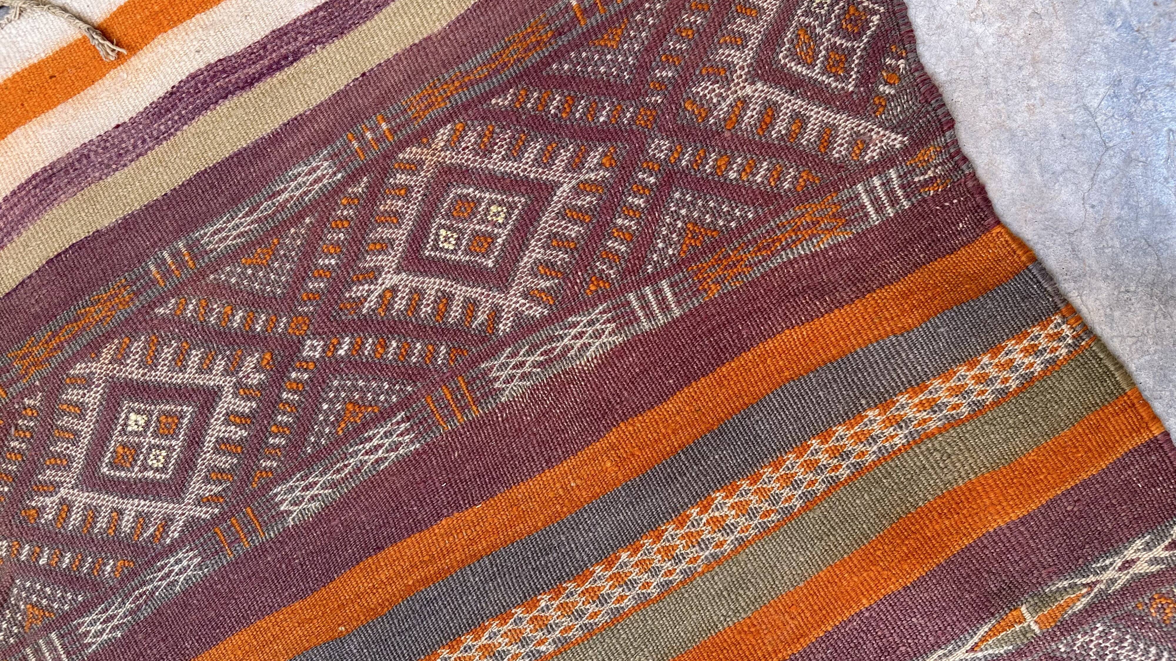 Berber Rug Kilim Beni M'guild - 302 x 154 cm