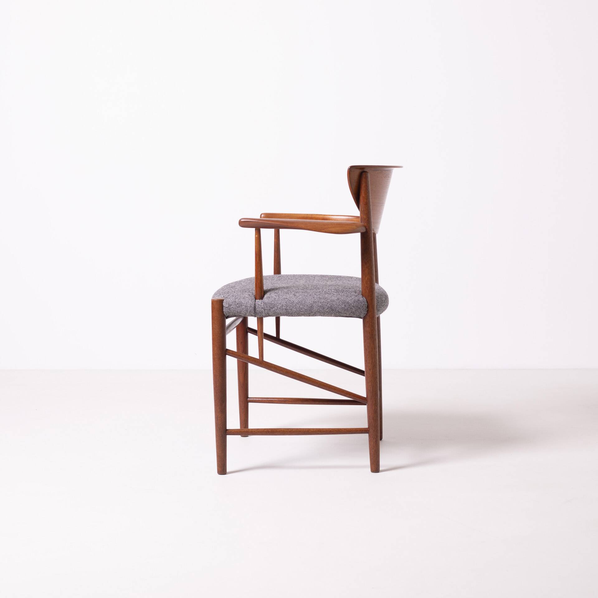 Set of 4 armchairs by Peter Hvidt & Orla Mølgaard-Nielsen for Søborg Møbelf