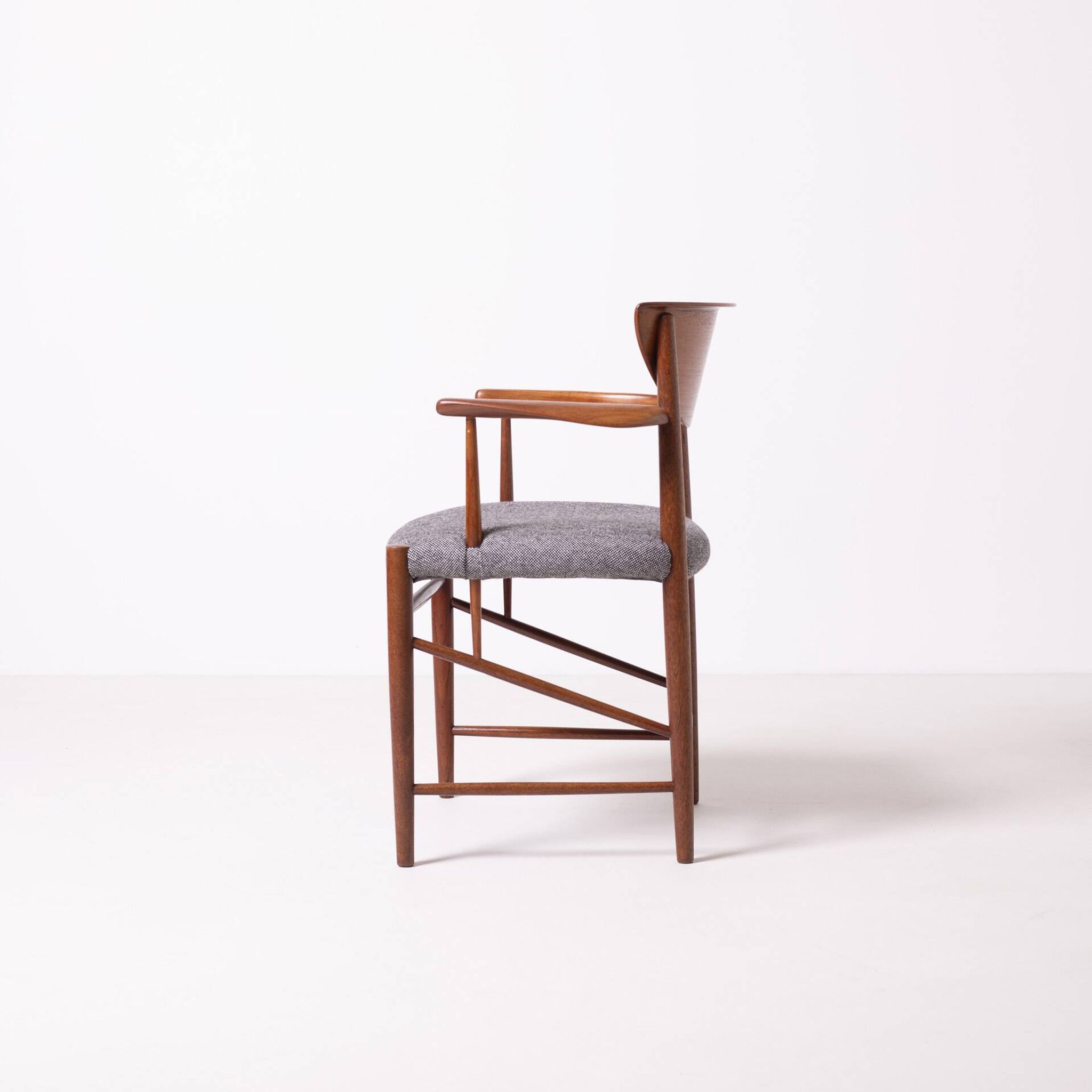 Ensemble de 4 fauteuils par Peter Hvidt et Orla Mølgaard-Nielsen pour Søborg Møbelf