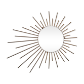 Vintage sunburst mirror