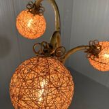 Rattan floor lamp 1950’s