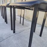 Set of 4 chairs Design Italy signed Cattelan 1980 vintage