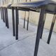 Set of 4 Design Italy chairs signed Cattelan 1980 vintage