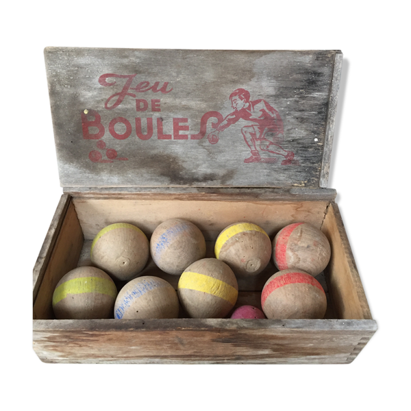Jeu de boules ancien Selency Jeu de boules ancien Selency