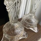 Paire de bougeoirs