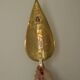 Single mid-century Swedish brass sconce