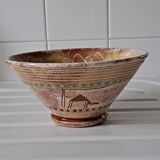 Glazed terracotta bowl