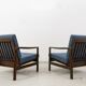 Fauteuil des années 60 par Zenon Bączyk, Pologne.