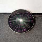 Fiber optic lamp that changes color in psychedelic kinetic style Italy 70s