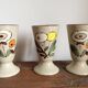 Trio of coffee cups
