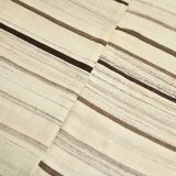 5x7 Kilim Beige & Cream Striped Kilim Rug, 161x211Cm