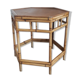Vintage bamboo coffee table
