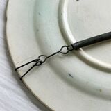 19th century cherry slip plate.