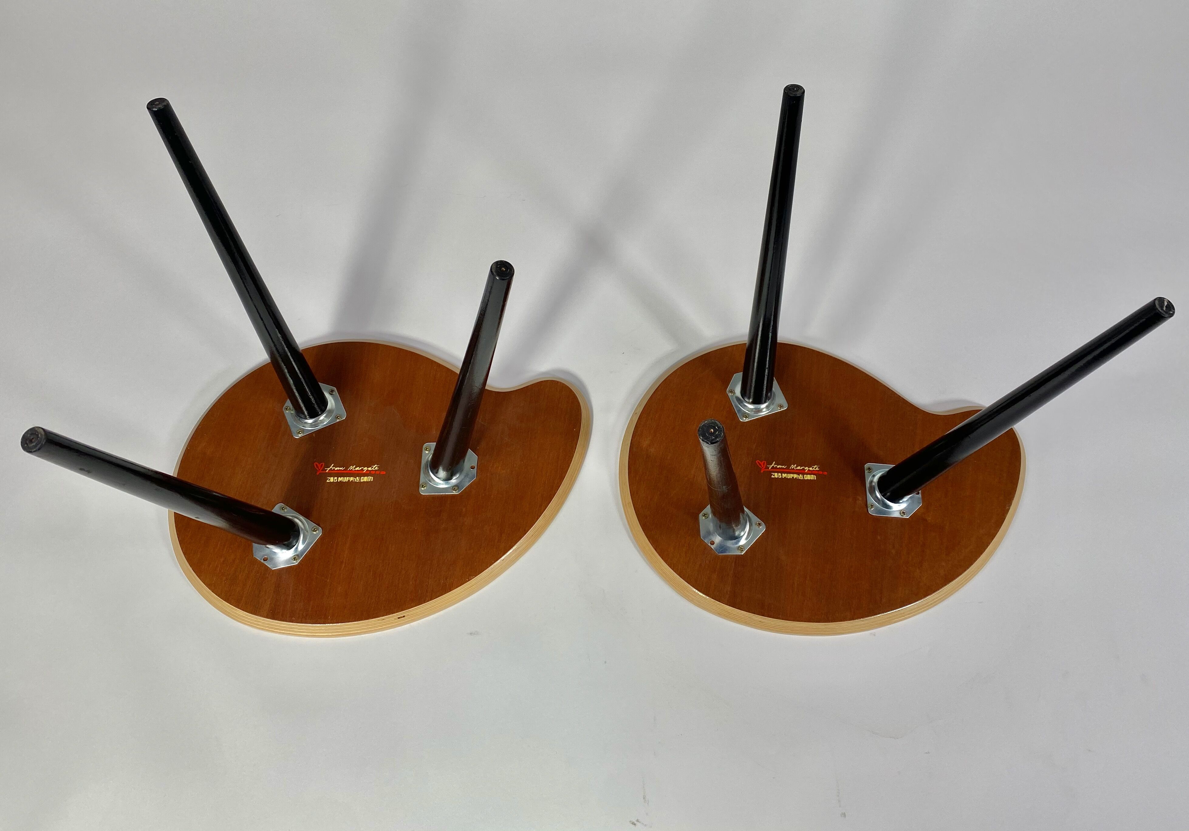 Pair of Zoe Murphy Bean Coffee Tables