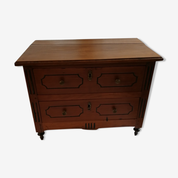 Louis XVI style cherrywood dresser