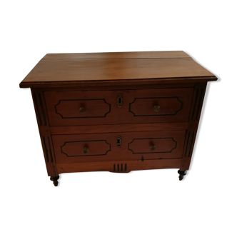 Louis XVI style cherrywood dresser