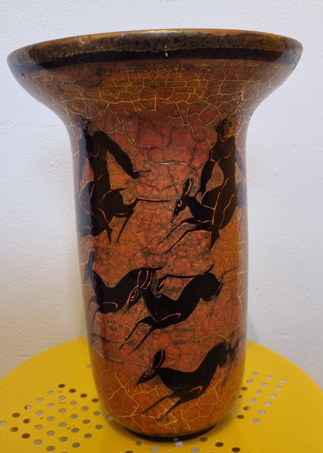J.Mayodon ceramic vase, 27cm