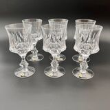 Set of 6 Spiegelau crystal glasses