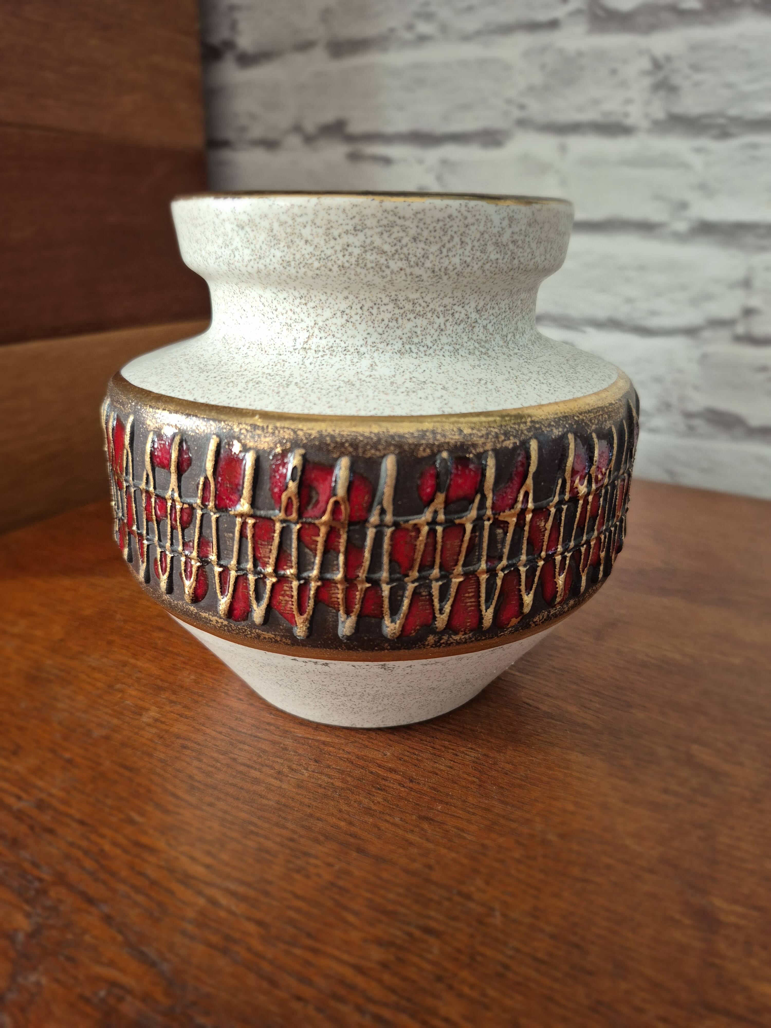 Fat Lava West Germany Vintage 70's Style Vase