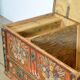 Folk art bridal chest, 1885