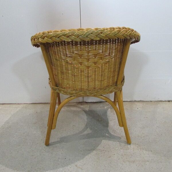 Braided Wicker Chair
