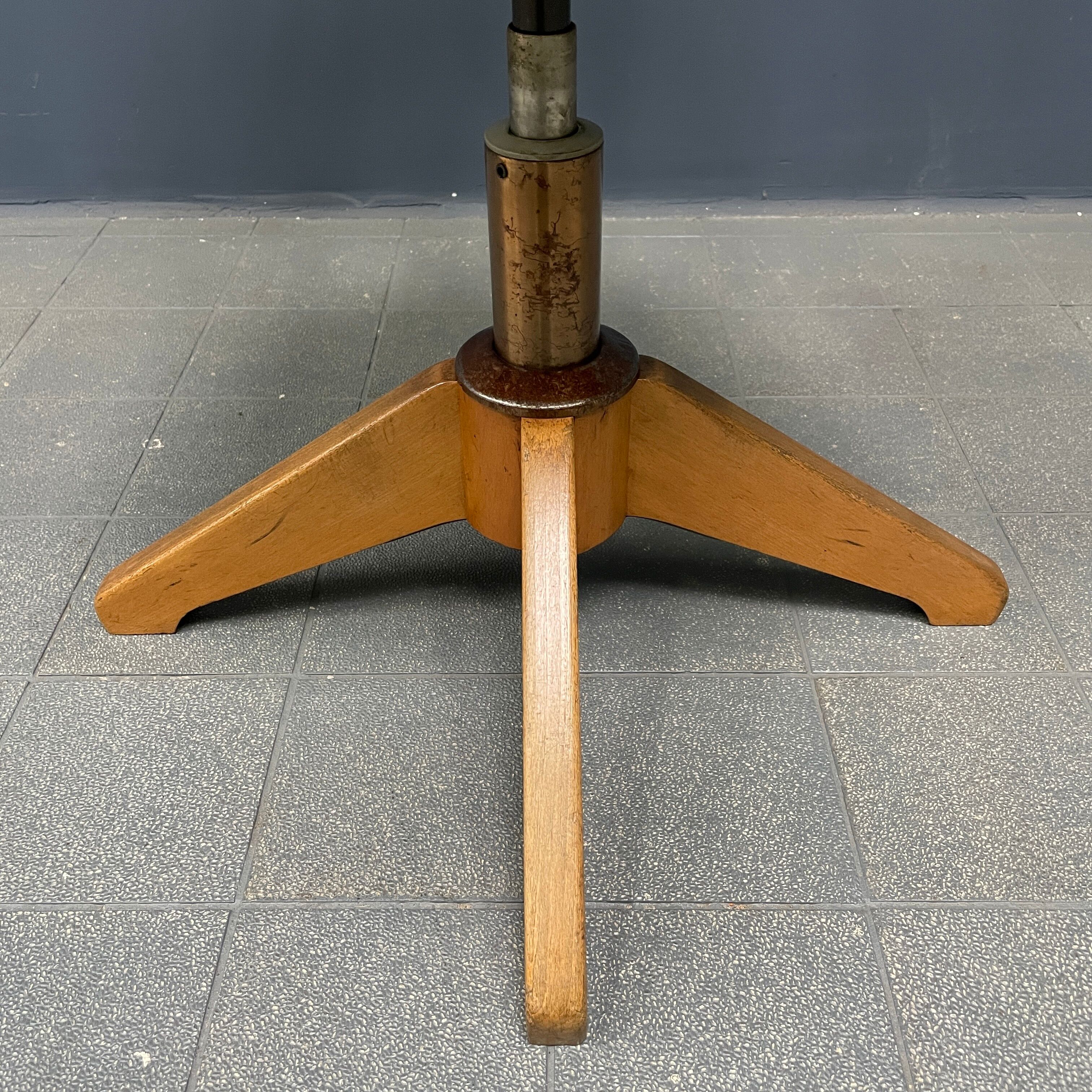 Beechwood Sedus desk chair from the 1950s.