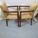 Paire de fauteuils art deco