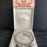 Silver plate and spoon, Orfèvrerie Saint Médard, Paris, 1950