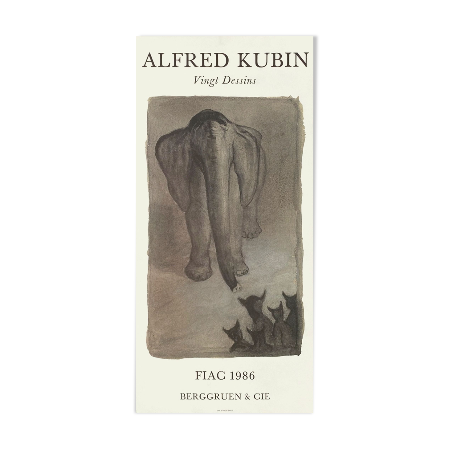 Affiche Alfred Kubin 1986