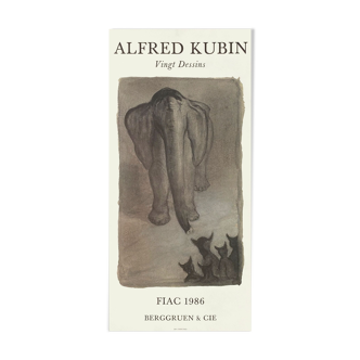Affiche Alfred Kubin 1986