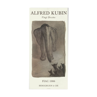 Poster Alfred Kubin 1986