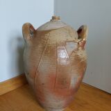 Stoneware vinegar jar